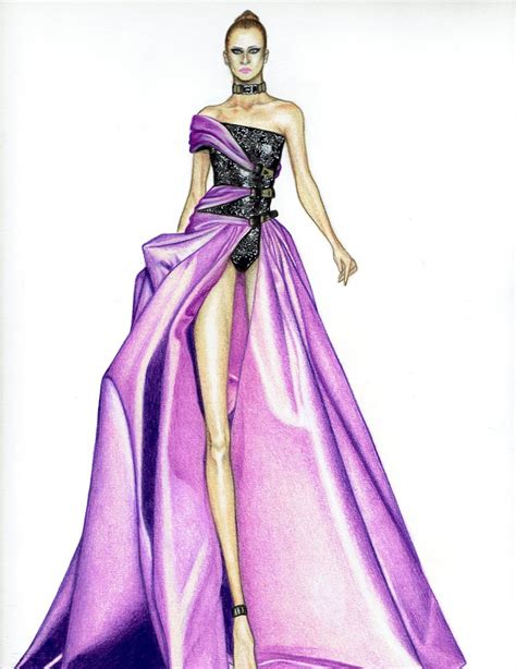 fotos de donatella versace|donatella versace design sketches.